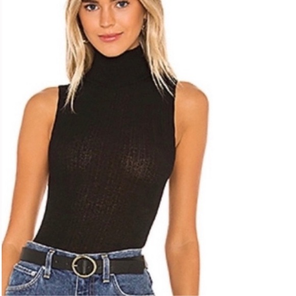 Intimately Free People Black On Point Bodysuit - Picture 1 of 14